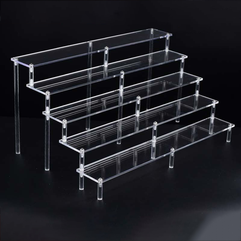 Pop Display Shelf - Tùy Chỉnh 1-6 Tầng Acrylic Đỡ