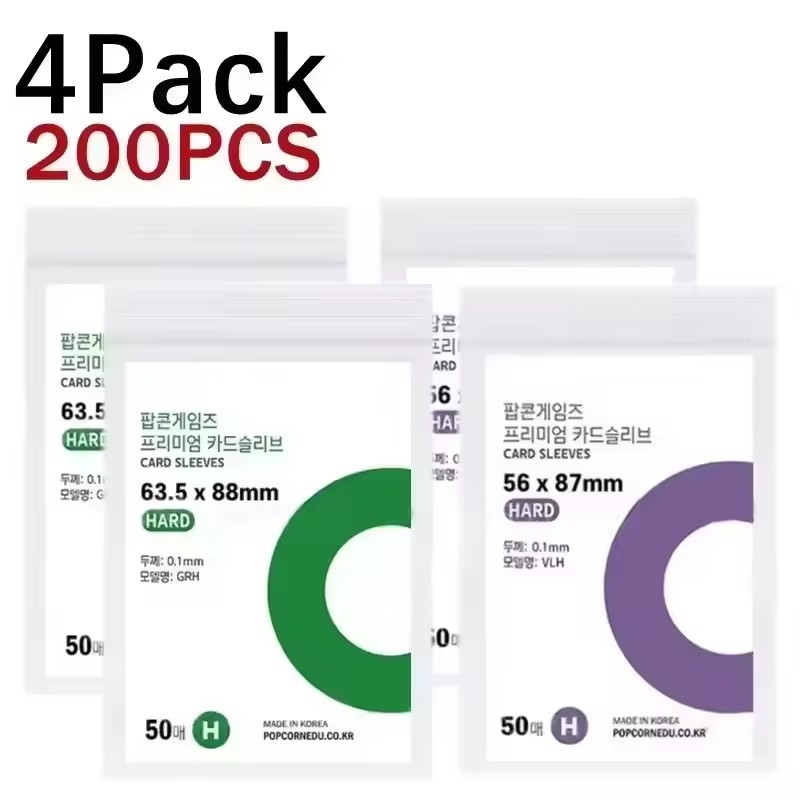 Card Penny Sleeve - 56x87mm 63.5x88mm Card Sleeves Transparent PP