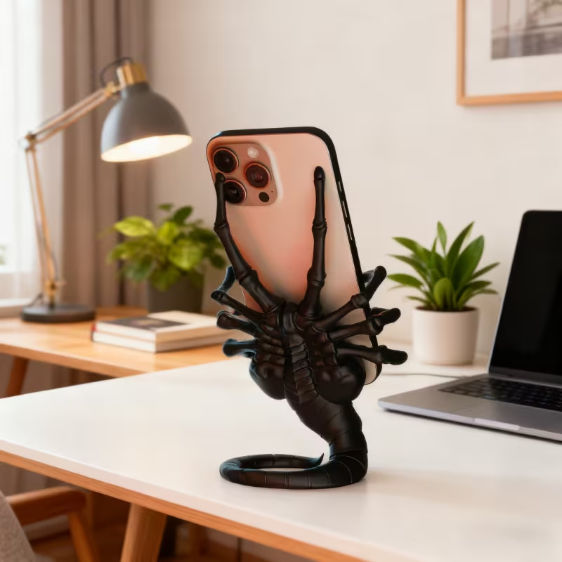 Creative Alien Facehugger Phon - đánh giá và giá Action Figure Stand