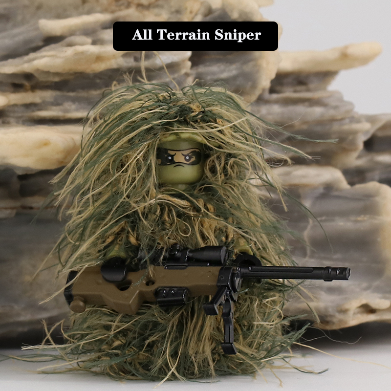 Military Series Soldier Figure - đánh giá và giá Lego Minifigure Holder