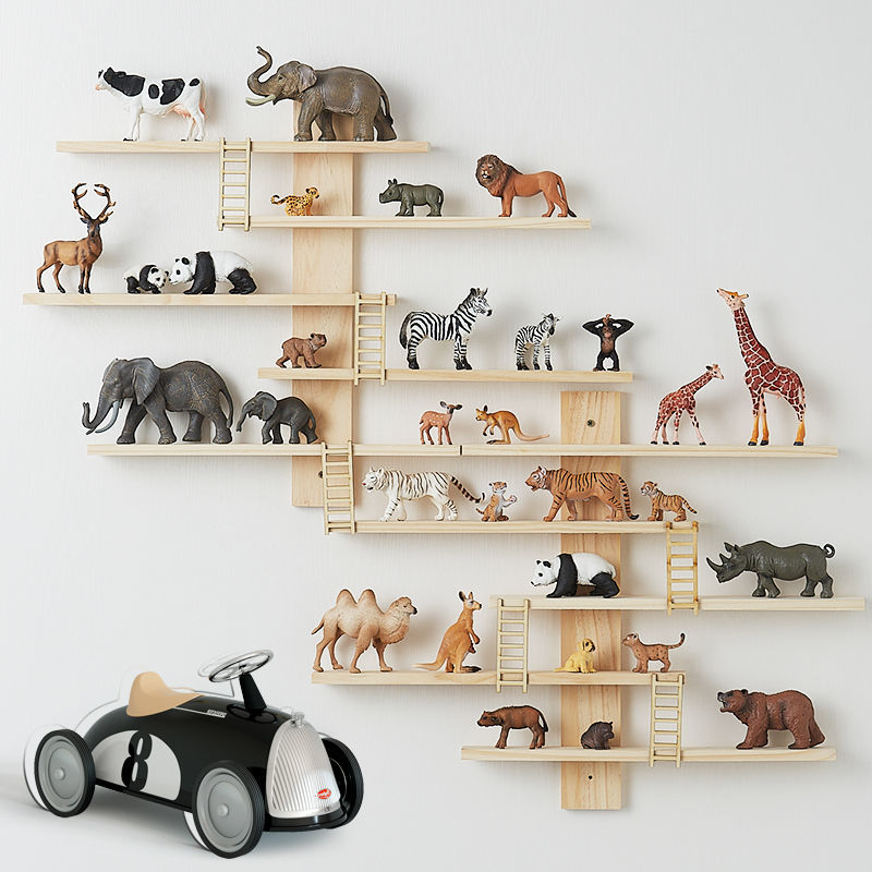 Bộ Đồ Chơi Trẻ Em Phòng Mô Hìn - đánh giá và giá Pop Display Shelf
