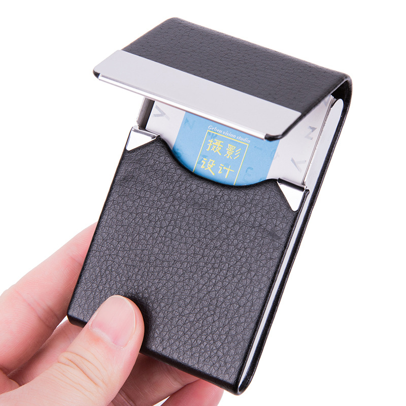 1 PC Business Card Holder Case - đánh giá và giá Card Top Loader