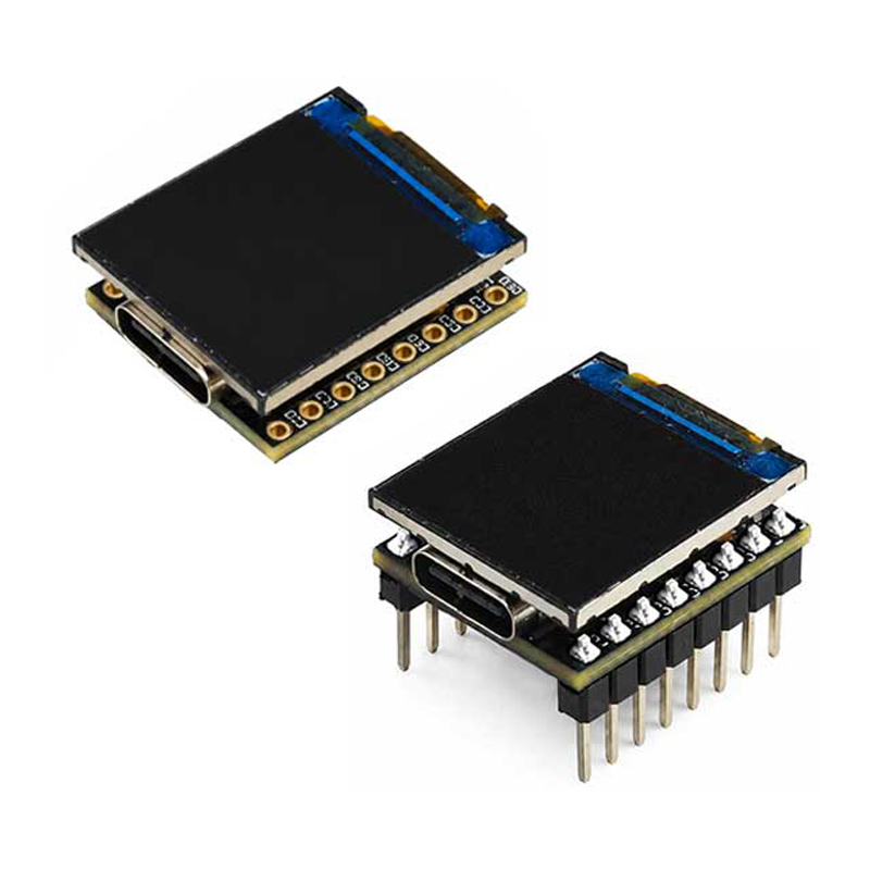 ESP32 C6 0.85 Inch 128X128 IPS - đánh giá và giá Graded Card Display