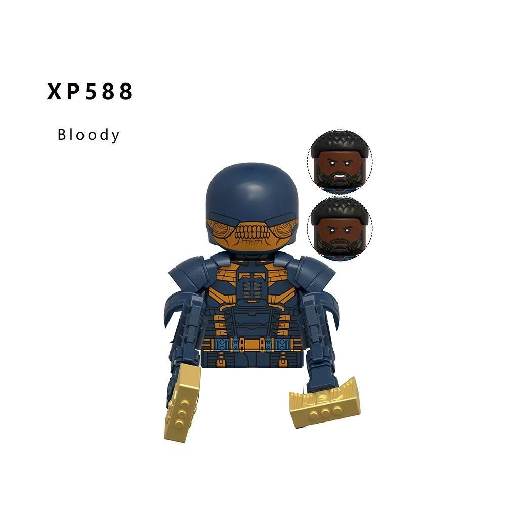 SuicideSquad Peacemaker Blue D - đánh giá và giá Lego Minifigure Holder