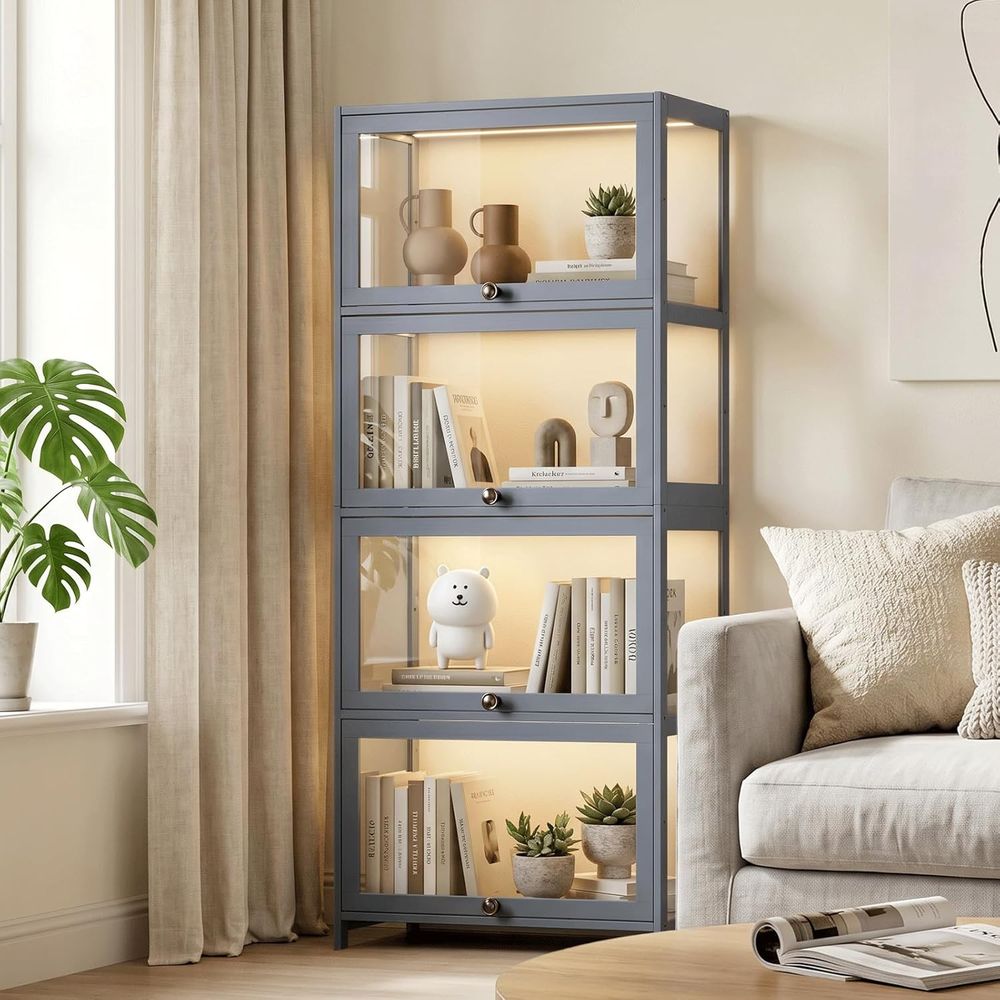 4-Tier Acrylic Display Case fo - đánh giá và giá Display Case Acrylic