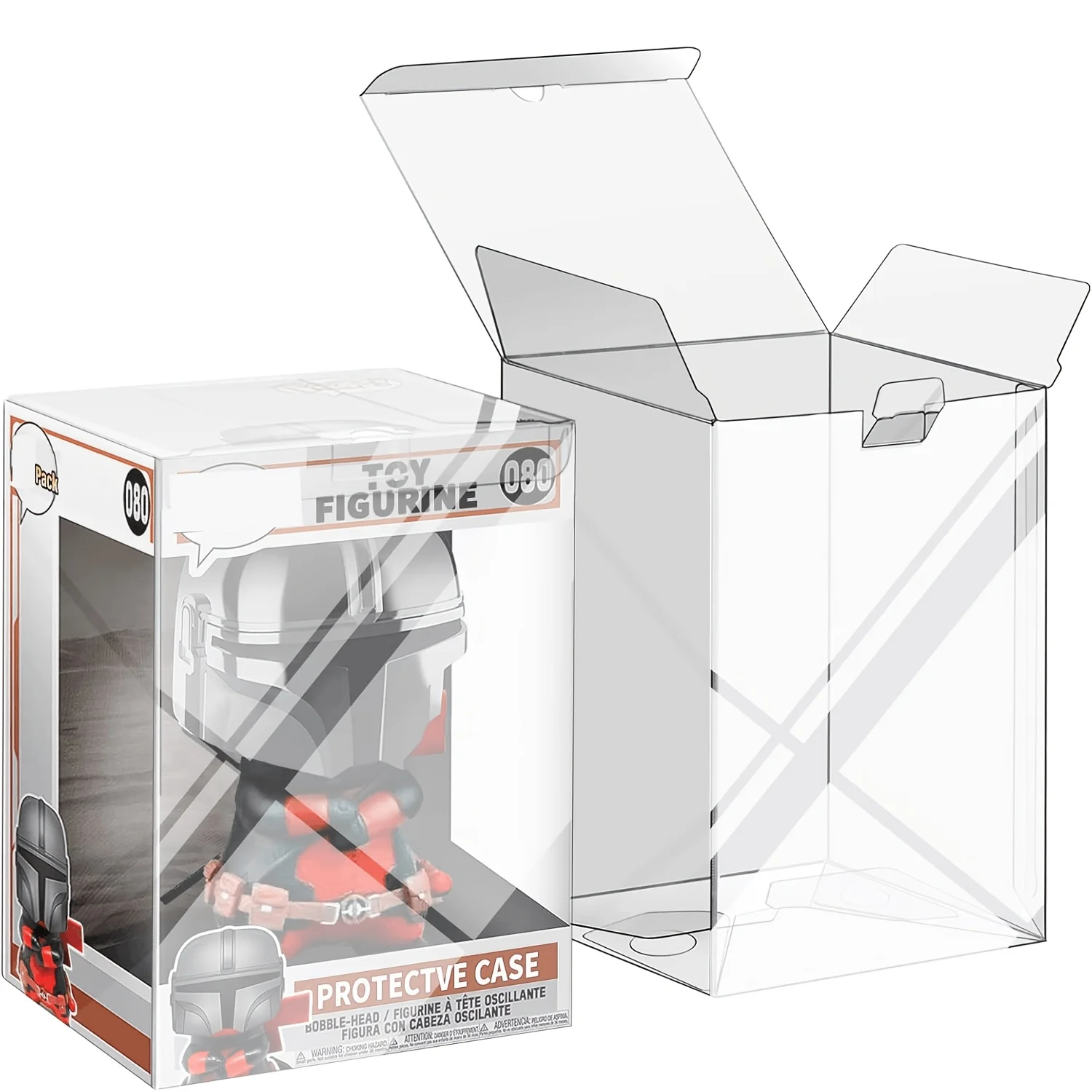Clear Pop Display Case Compati - đánh giá và giá Funko Pop Protector