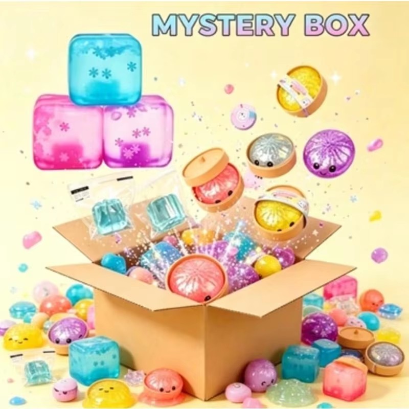 Sensory Squishy Blind Box Seri - đánh giá và giá Mystery Box Blind Bag