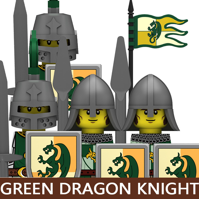 Medieval Castle Soldier Buildi - đánh giá và giá Lego Minifigure Holder
