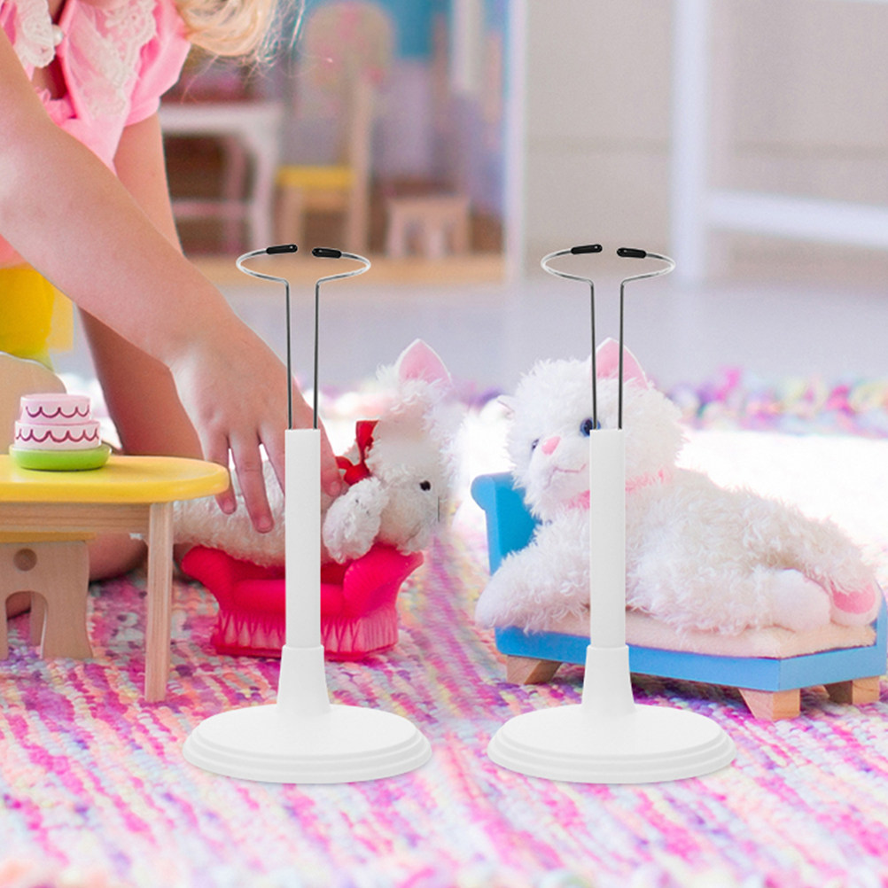 3Pcs White Adjustable Support  - đánh giá và giá Action Figure Stand