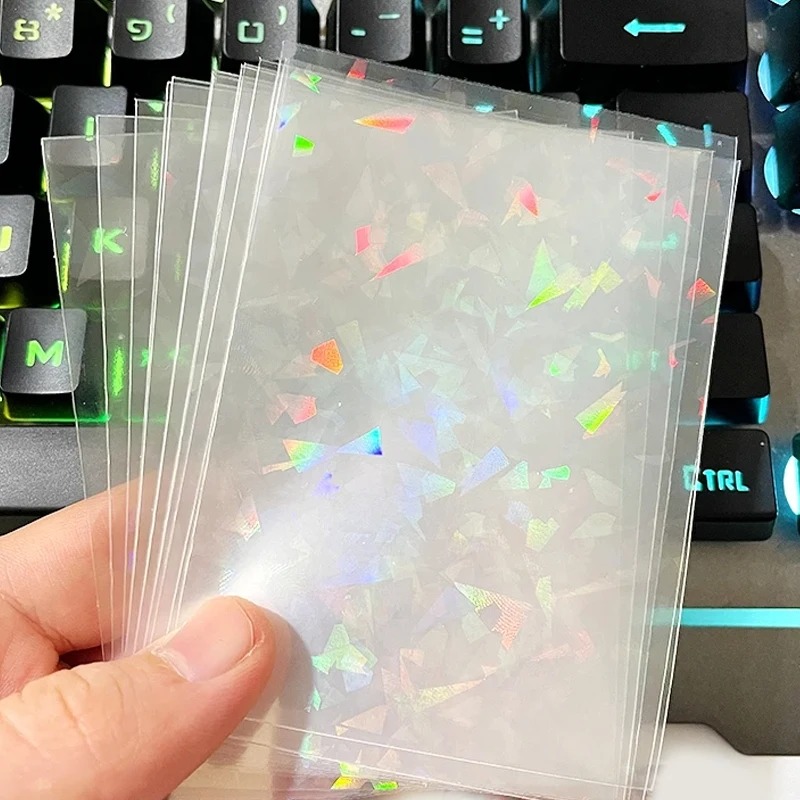 Shatter Effect Rainbow Laser C - đánh giá và giá Card Penny Sleeve