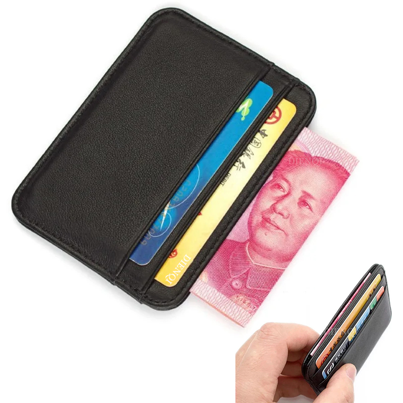Genuine Leather Visit Card Hol - đánh giá và giá Card Top Loader