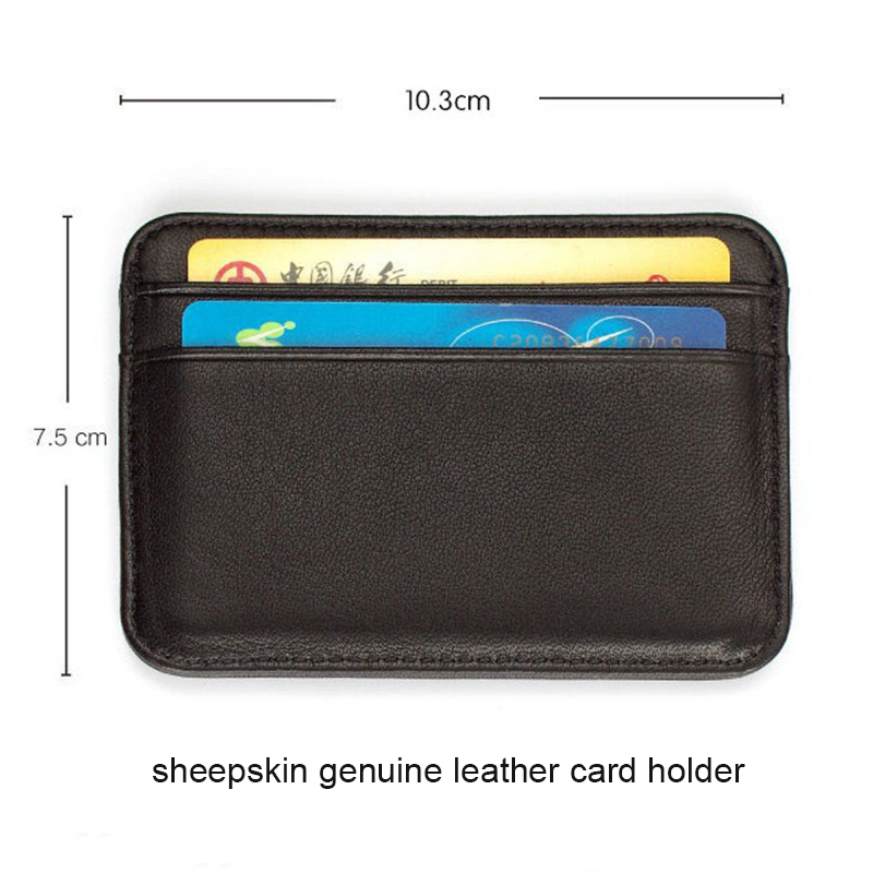 Genuine Leather Visit Card Hol - đánh giá và giá Card Top Loader