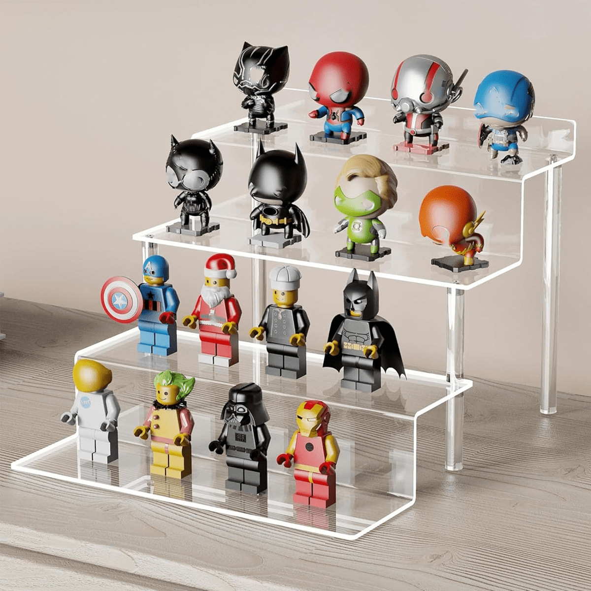 Acrylic Riser Display Stand,4  - đánh giá và giá Pop Display Shelf