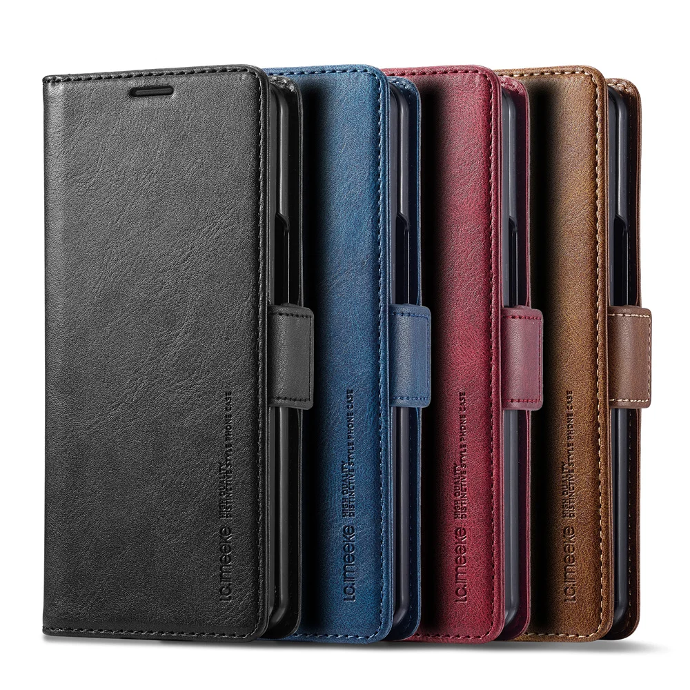 Leather Wallet Phone Case For  - đánh giá và giá Card Top Loader