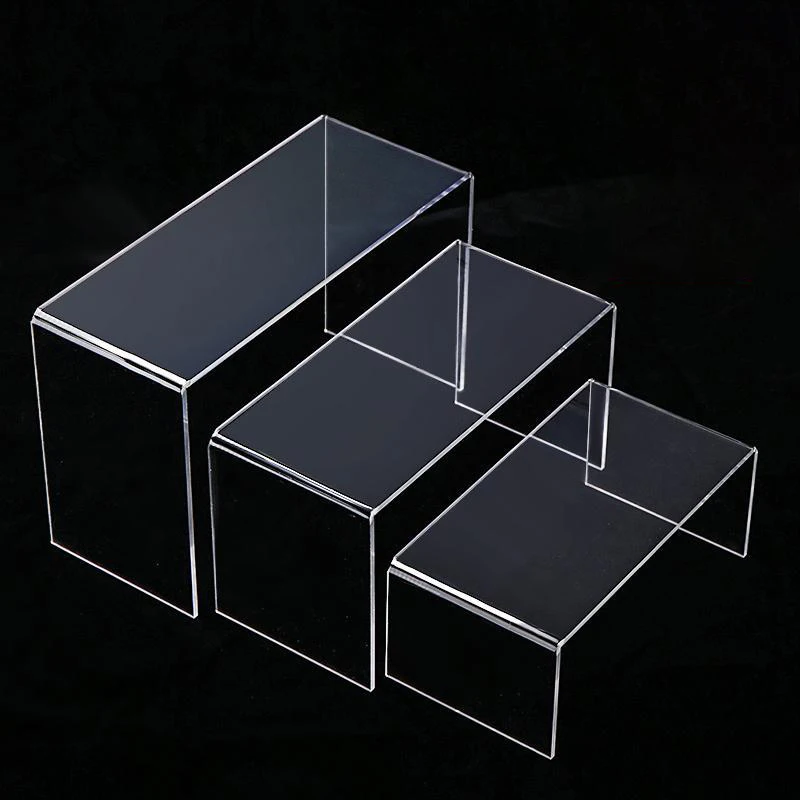 5 Size Acrylic Display Risers  - đánh giá và giá Pop Display Shelf