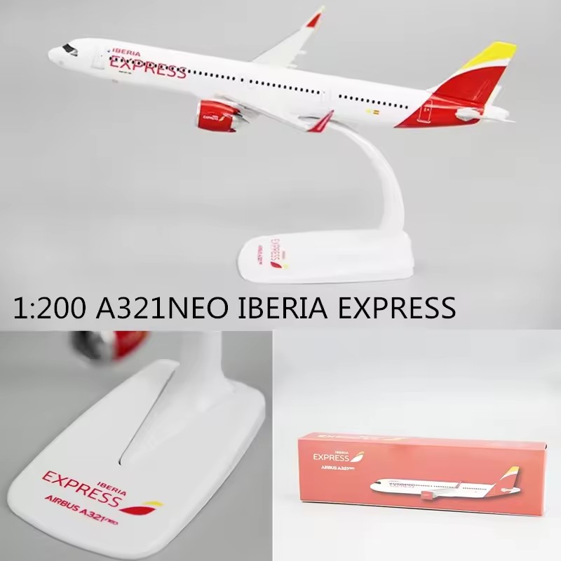 New 1:200 Scale A321NEO Spain  - đánh giá và giá Model Airplane Plastic